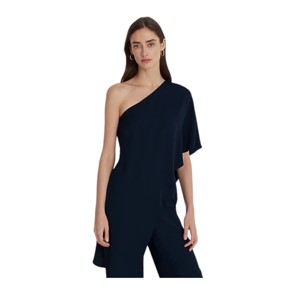 Ralph Lauren Stijlvolle Jumpsuit voor Vrouwen Blue Dames