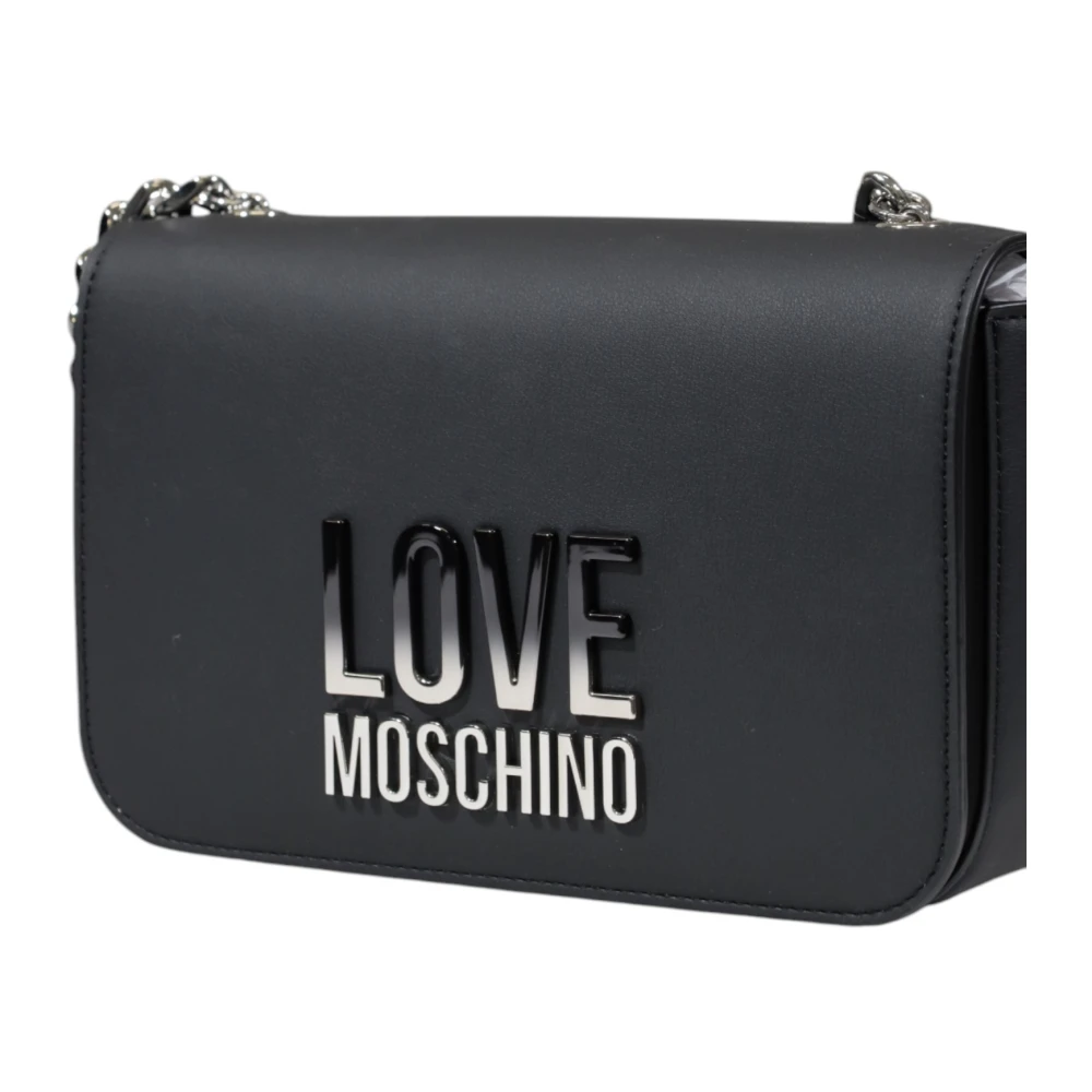 Love Moschino Lente Zomer Dames Middelgrote Tassen Collectie Gray Dames