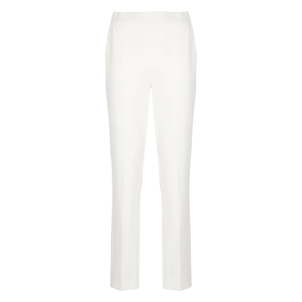 Marella Femme Blanc - Straight Pantalons - Pantalons - Taille: 40 Fr