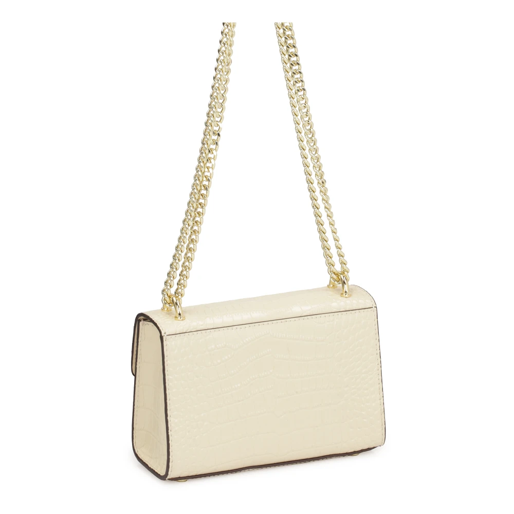 Kazar Een kleine tas met een ketting van stijve constructie Beige Dames