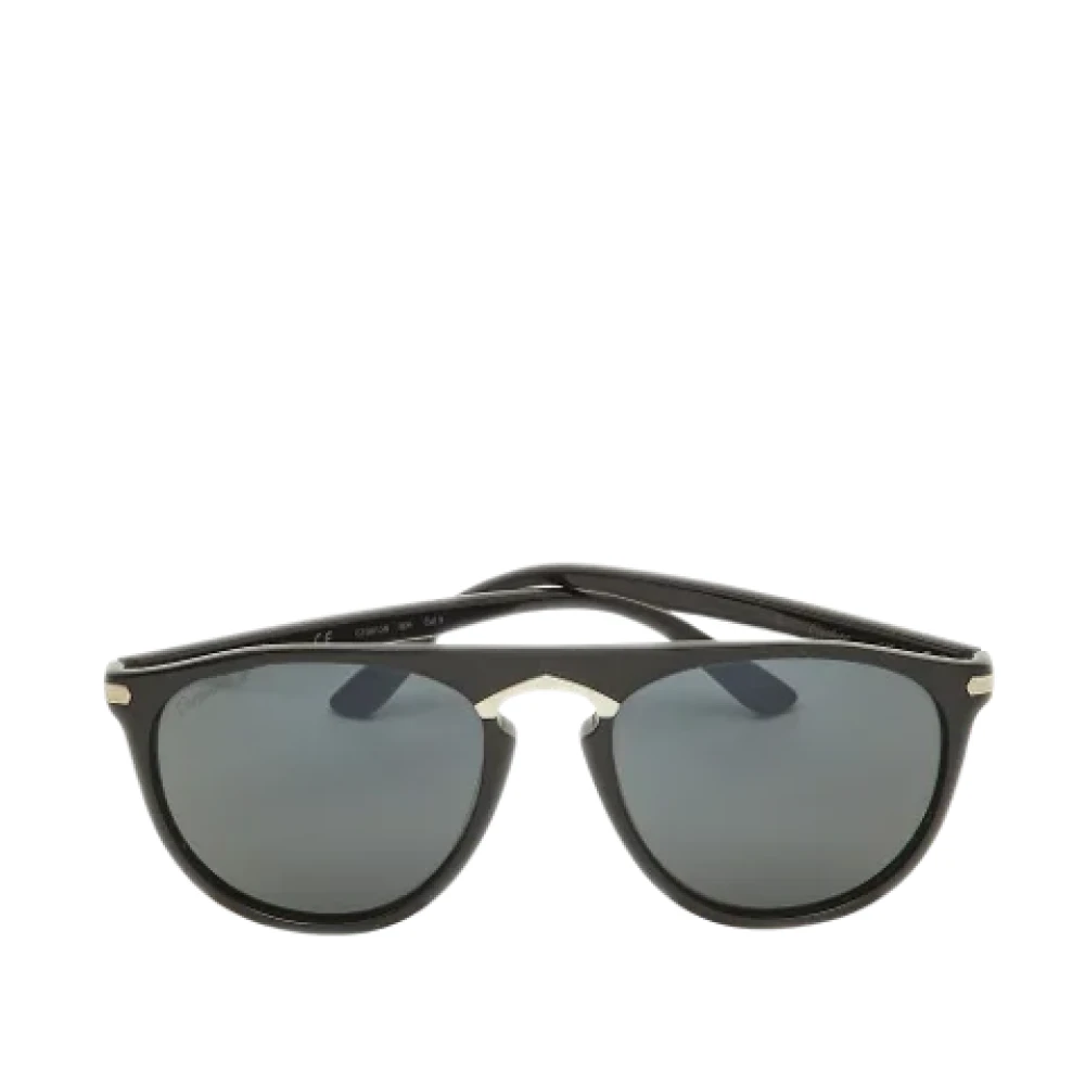 Cartier Vintage Pre-owned Acetate sunglasses Black Dames