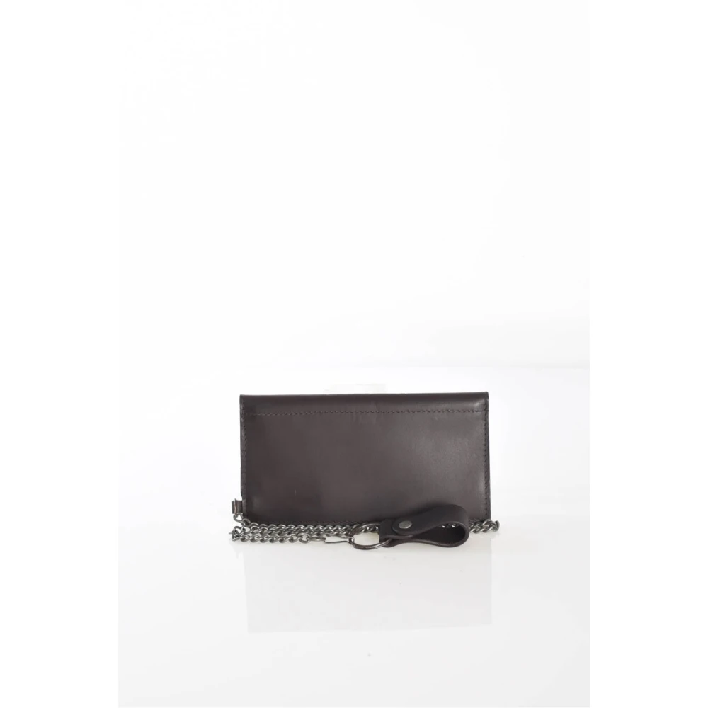 Von Dutch Zware leren portemonnee Bruin Black Heren