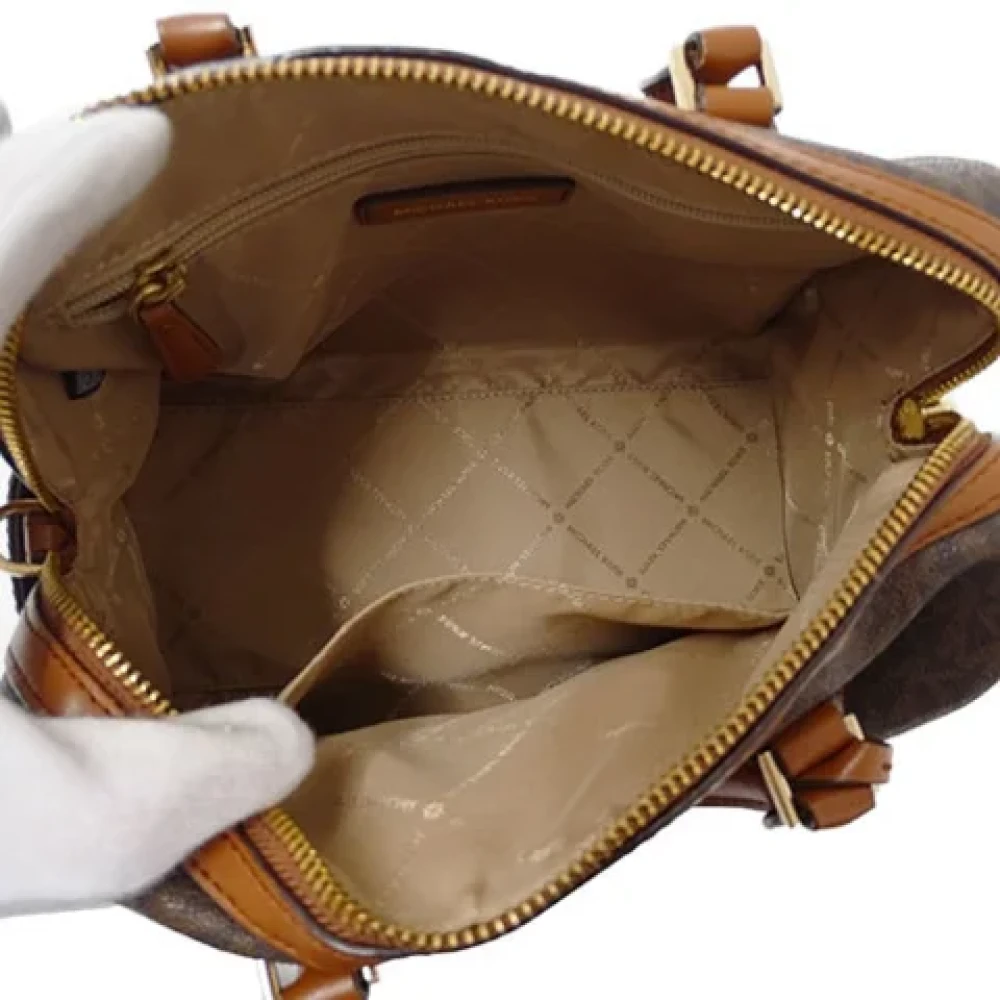 Michael Kors Pre-owned Fabric handbags Brown Dames