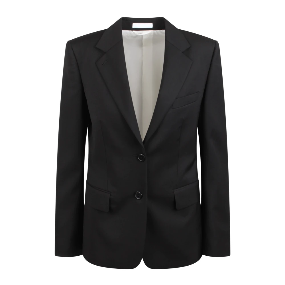 Helmut Lang Klassieke Blazer met Revers Black Dames