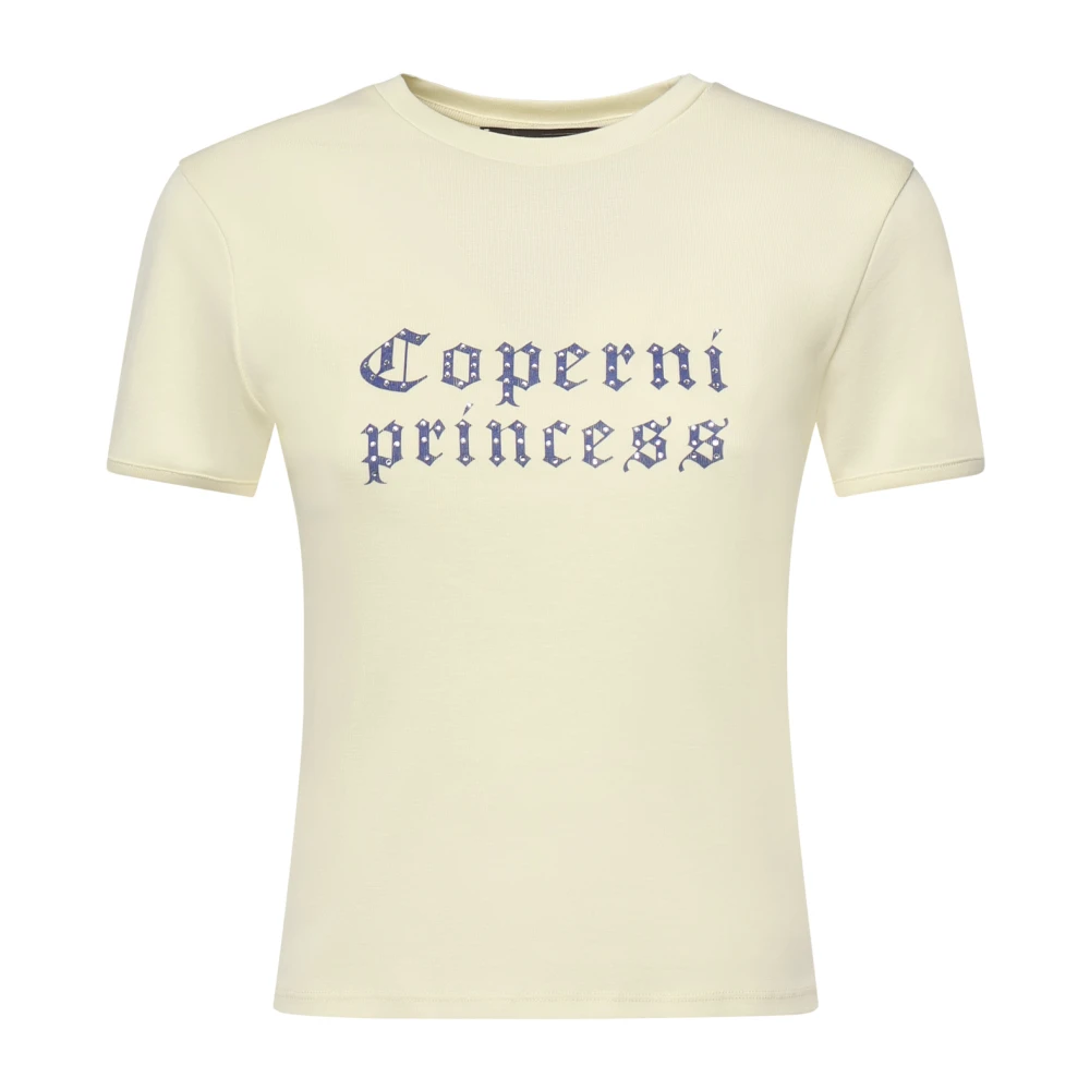 Coperni Women's Yellow Princess T-Shirt