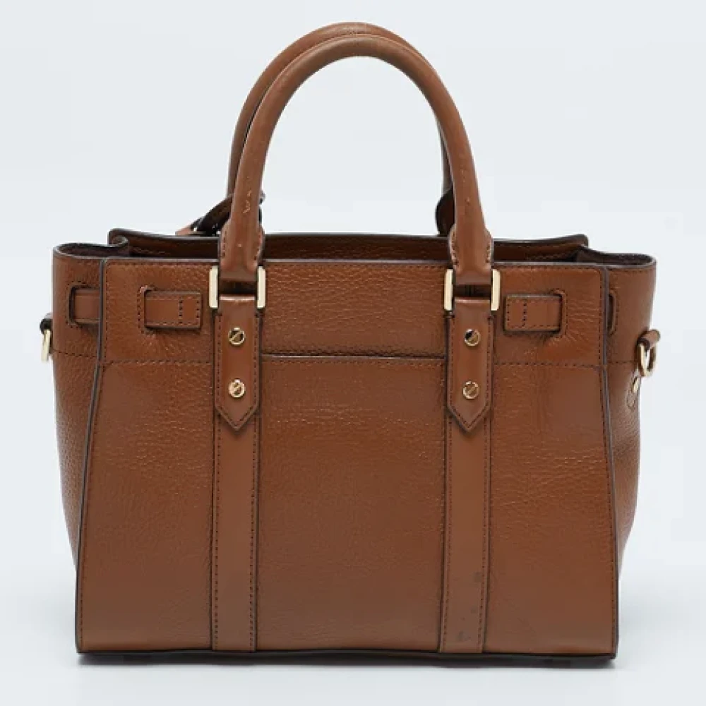 Michael Kors Pre-owned Leather shoulder-bags Brown Dames