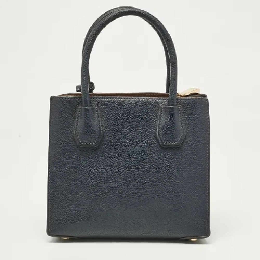 Michael Kors Pre-owned Leather handbags Blue Dames