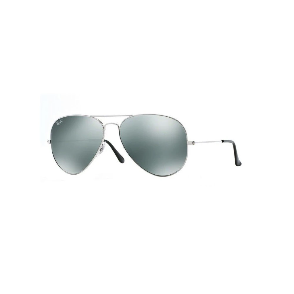 Ray-Ban Unisex Gray Sunglasses, 62 Mm, Aviator
