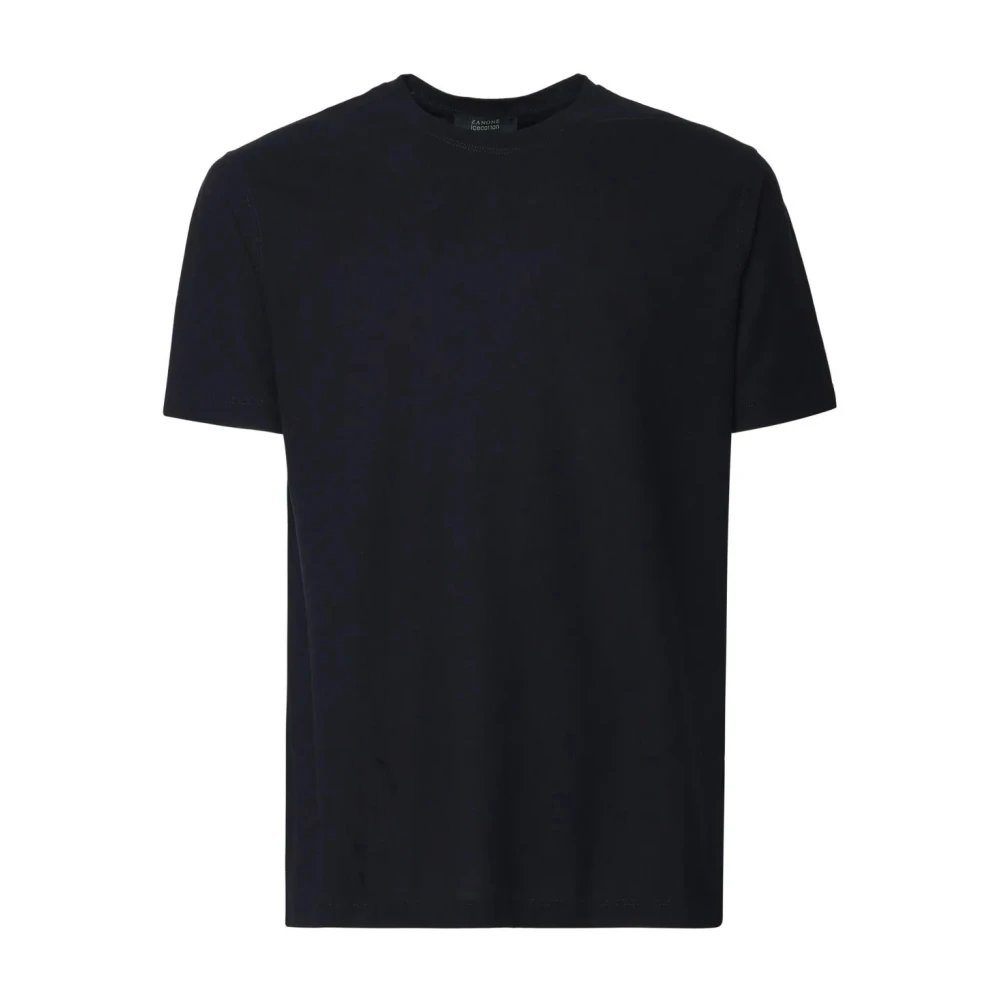 Zanone - Tops > T-Shirts - Black - Zanone - Modalova