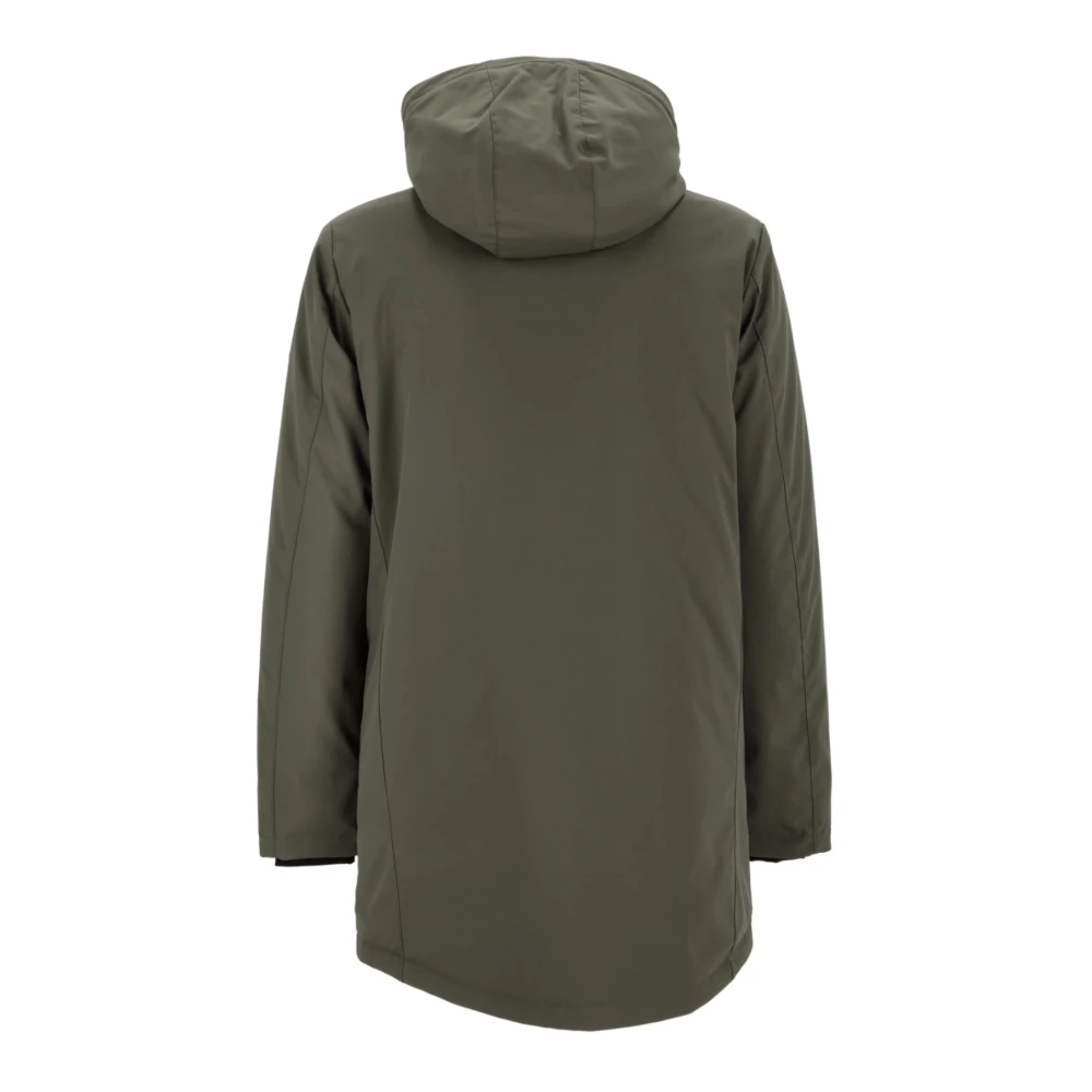 People of Shibuya Parka Met Capuchon Green Heren