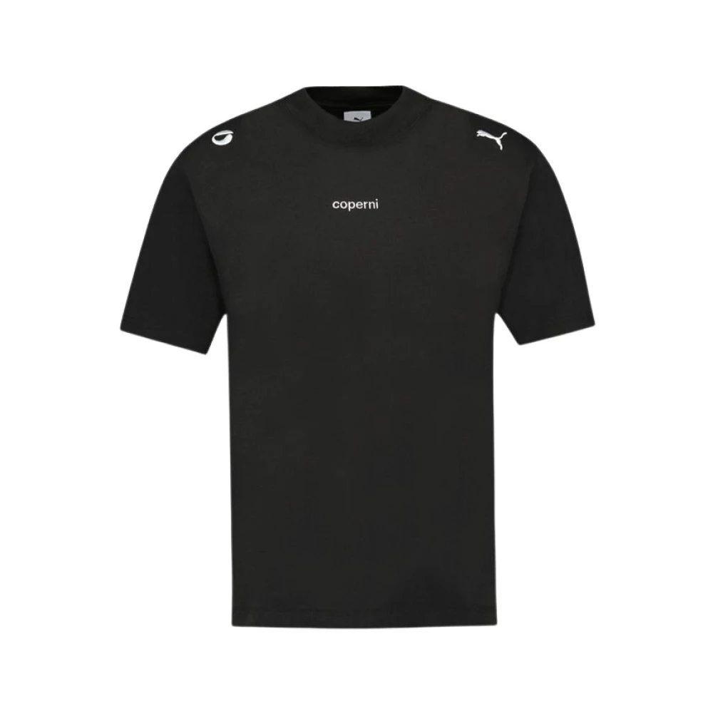 Coperni Zwart Katoenen T-Shirt Gemaakt in Vietnam Black Heren