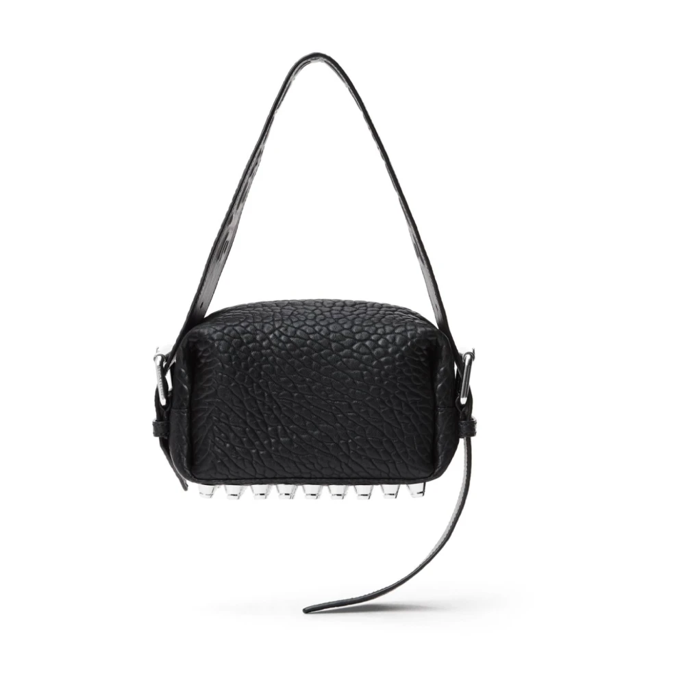 alexander wang Jet Black Lambskin Stud Tas Black Dames