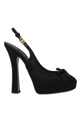 Satin High Heel Pumps