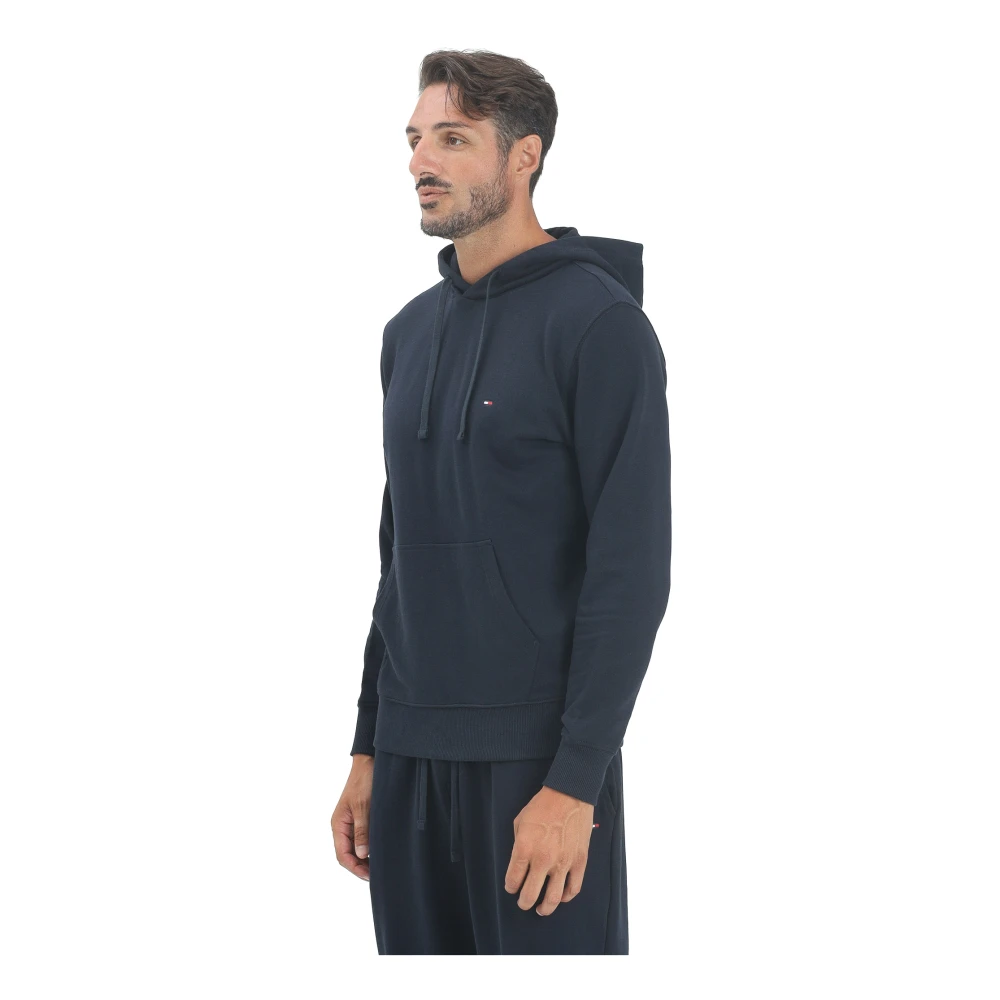 Tommy Hilfiger Men's Blue Hoodies, 2XL, Hoodie Jumper Casual Elegant Design