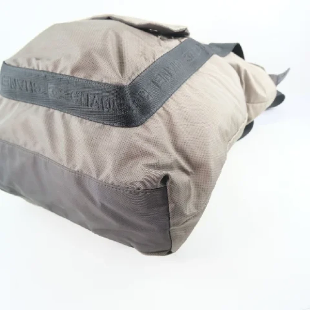 Chanel Vintage Pre-owned Canvas totes Brown Dames