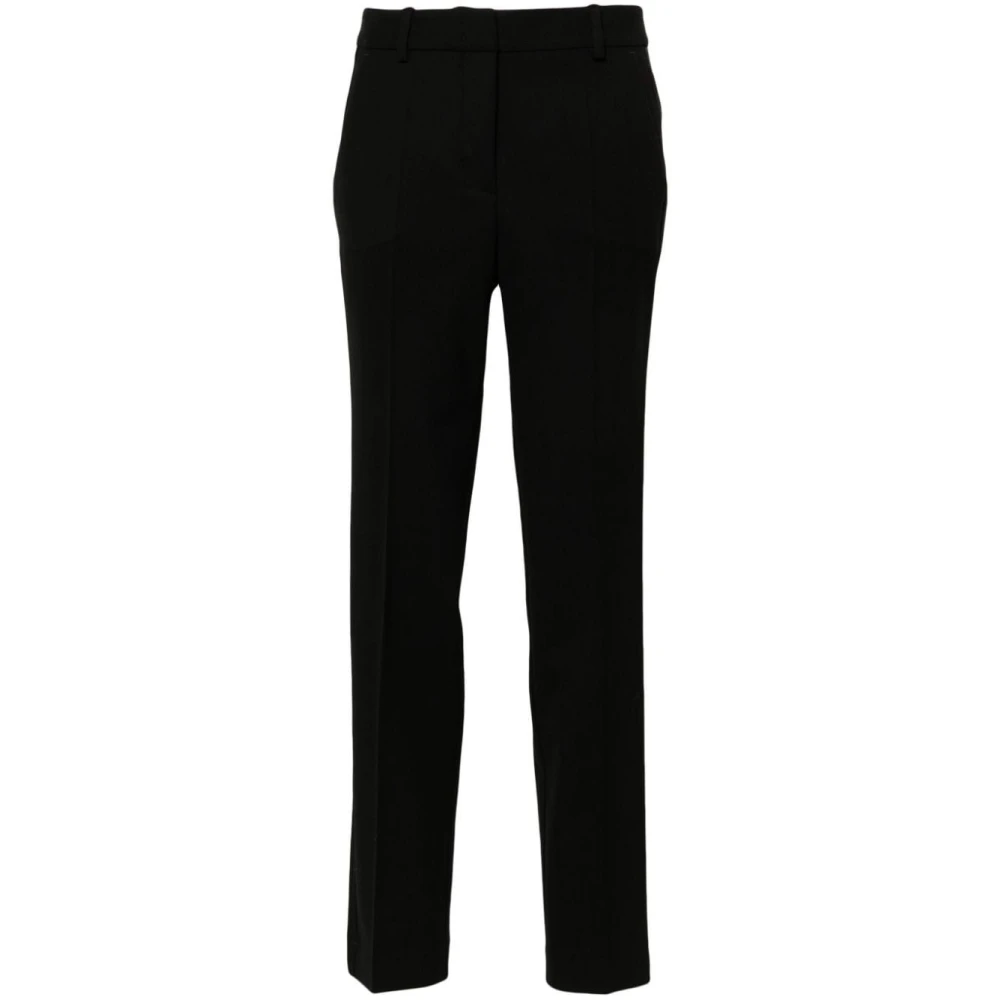 P.a.r.o.s.h. Klassieke Straight Leg Broek Black Dames