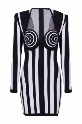 striped-knit-dress