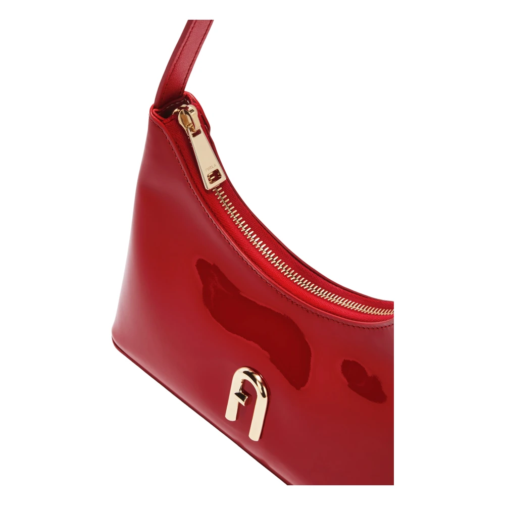 Furla Diamanten Schoudertas Mini Red Dames