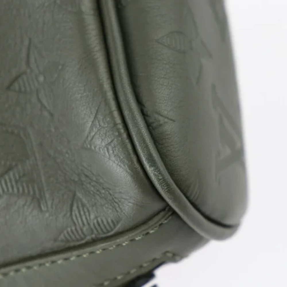 Louis Vuitton Vintage Pre-owned Leather shoulder-bags Black Heren