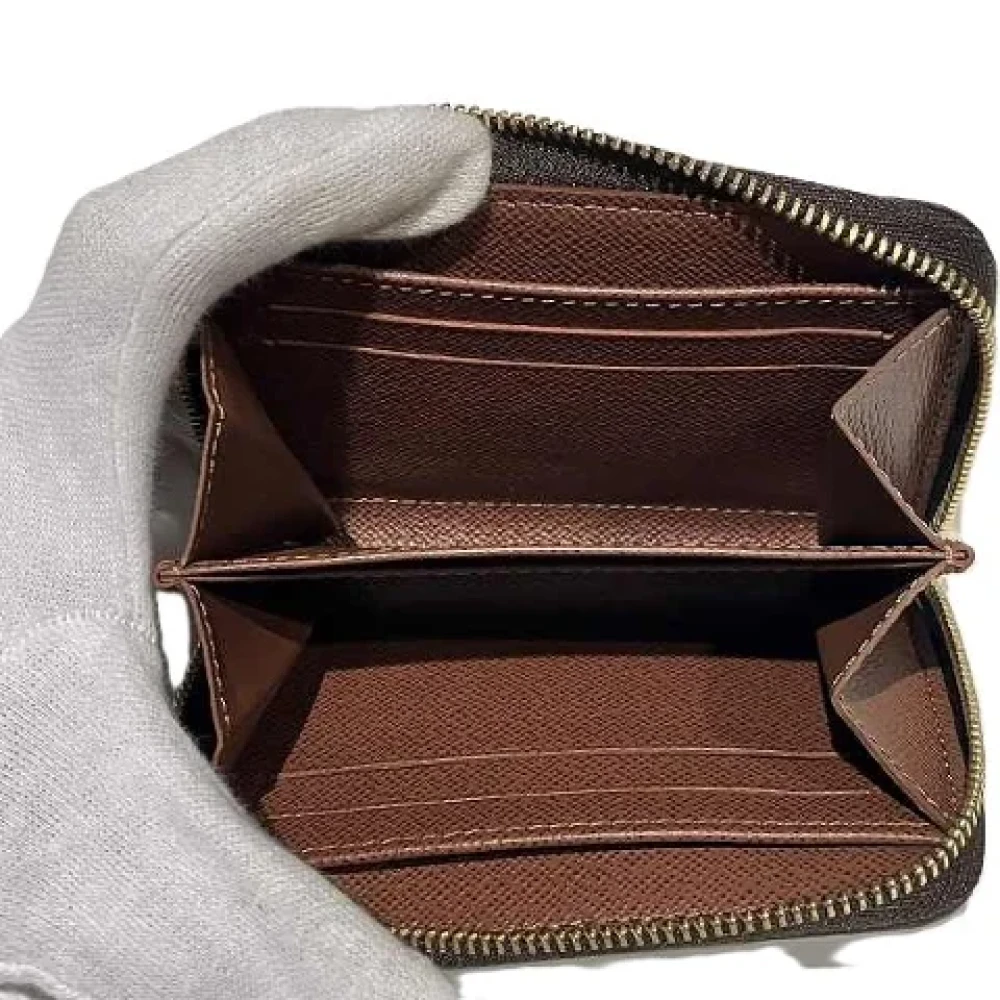 Louis Vuitton Vintage Pre-owned Canvas wallets Brown Dames