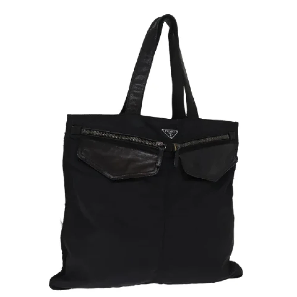 Prada Vintage Pre-owned Nylon totes Black Dames