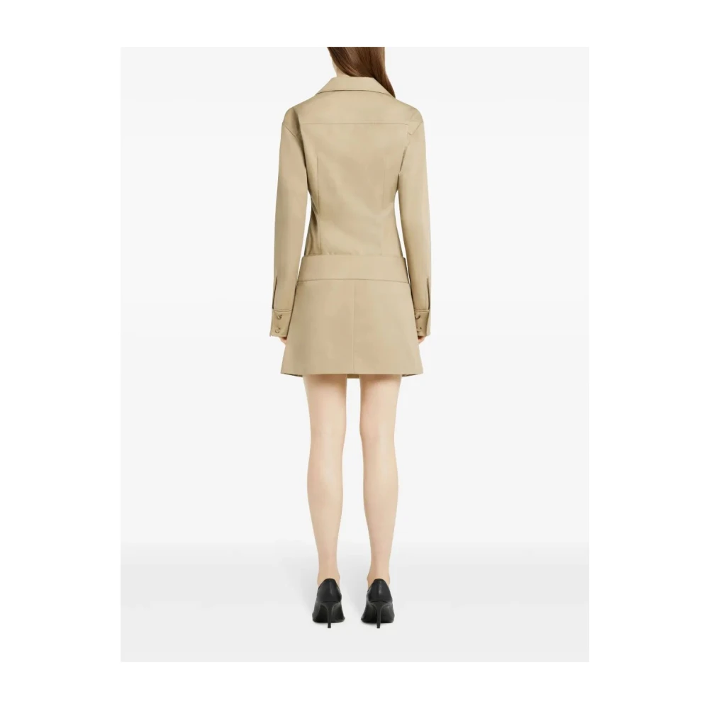 Courrèges Camel Minirok Beige Dames