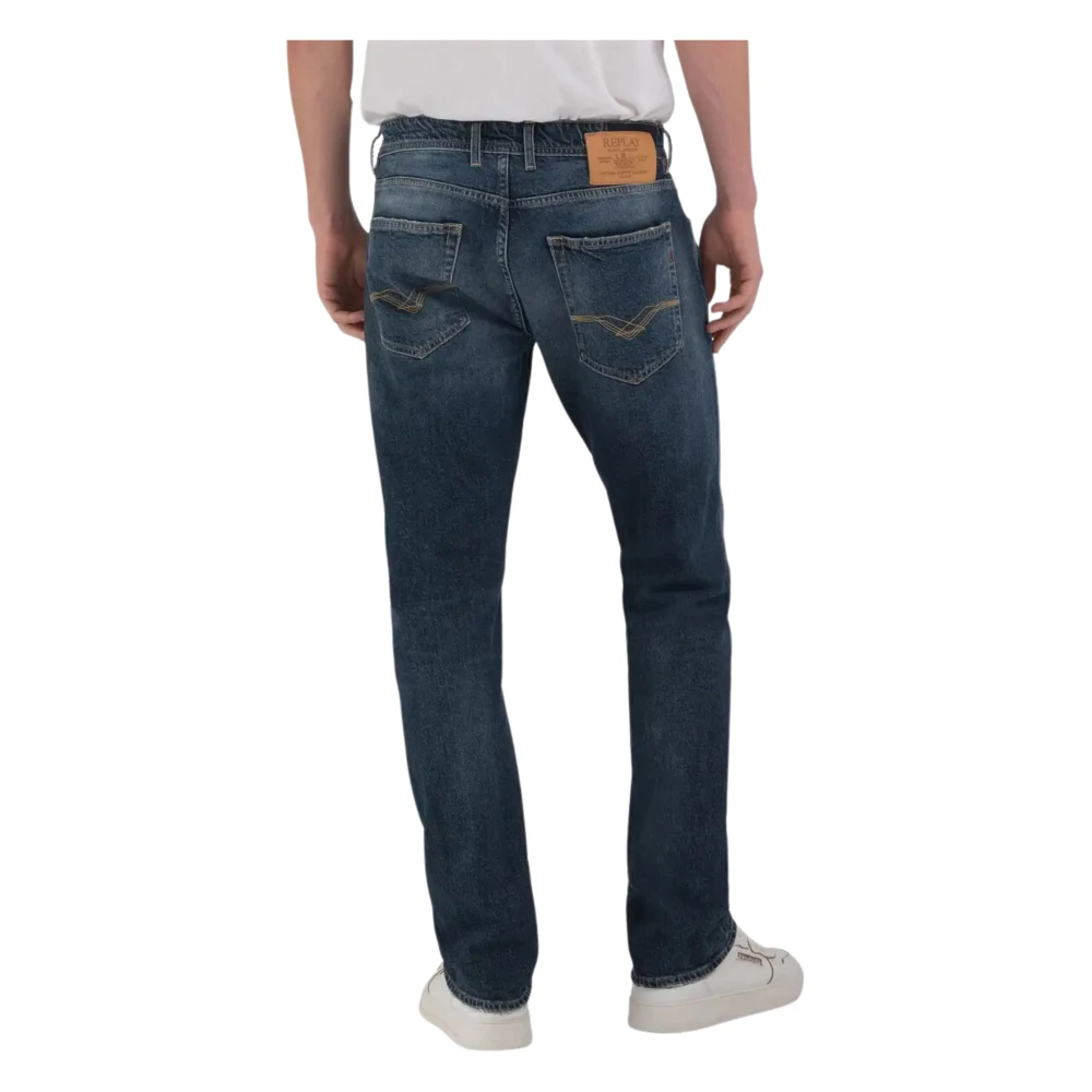 Replay Blue Jeans Ma972P 801 750 009 Blue Heren