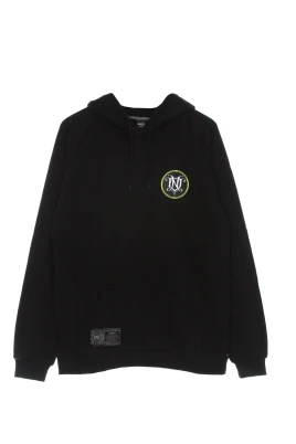 Svart Monogram Lättvikts Huva Tröja