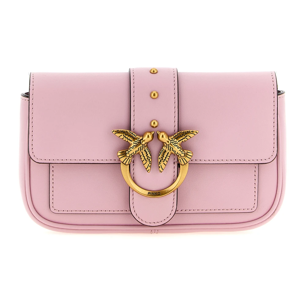 Pinko Pink Pocket Love One - Female - O - Shoulder Bags - One Size - Bags
