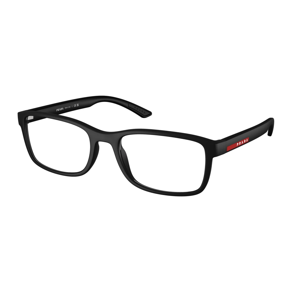 Prada Men's Black Glasses,, Fashion Eyeglasses Ps 06Rv Dg01o1 Medium