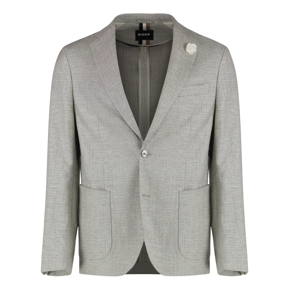 Hugo - Jackets > Blazers - Beige - Hugo - Modalova