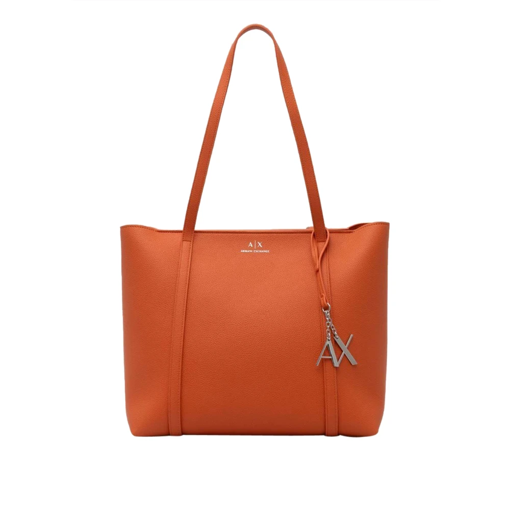 Armani Exchange Tote Bags Orange Dames