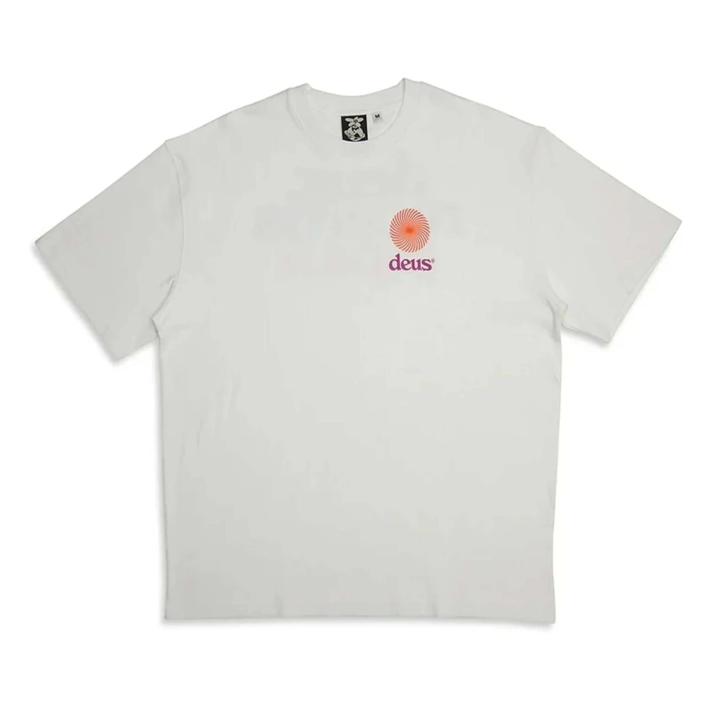 Deus Ex Machina Strata T-shirt White Heren