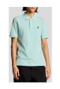 polo-bleu-imprime-avec-col
