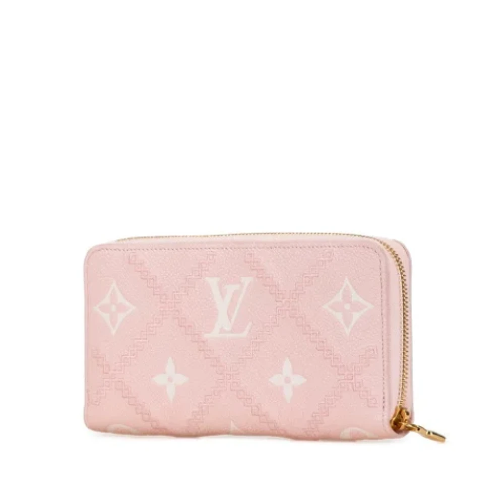 Louis Vuitton Vintage Pre-owned Canvas wallets Pink Dames