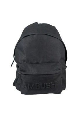 Logo Embossed Backpack