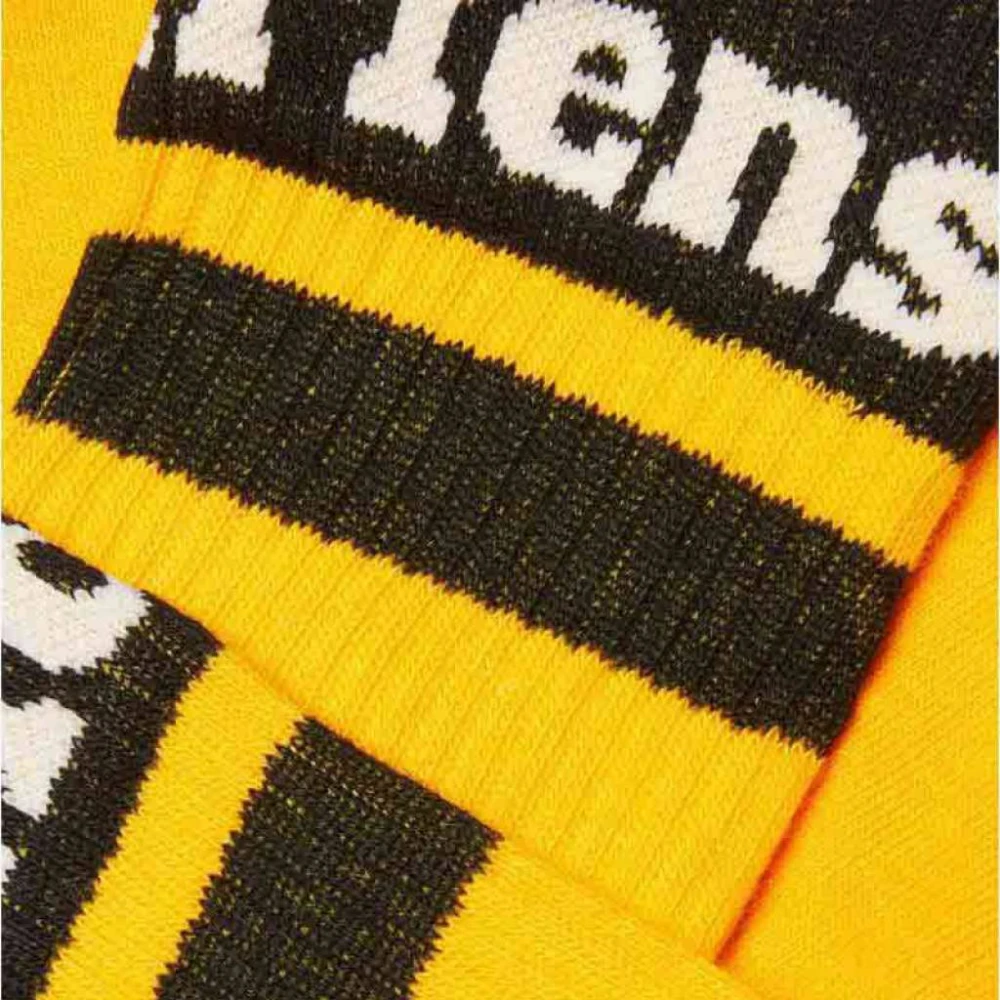 Dr. Martens Athletic Logo Sokken Yellow Heren
