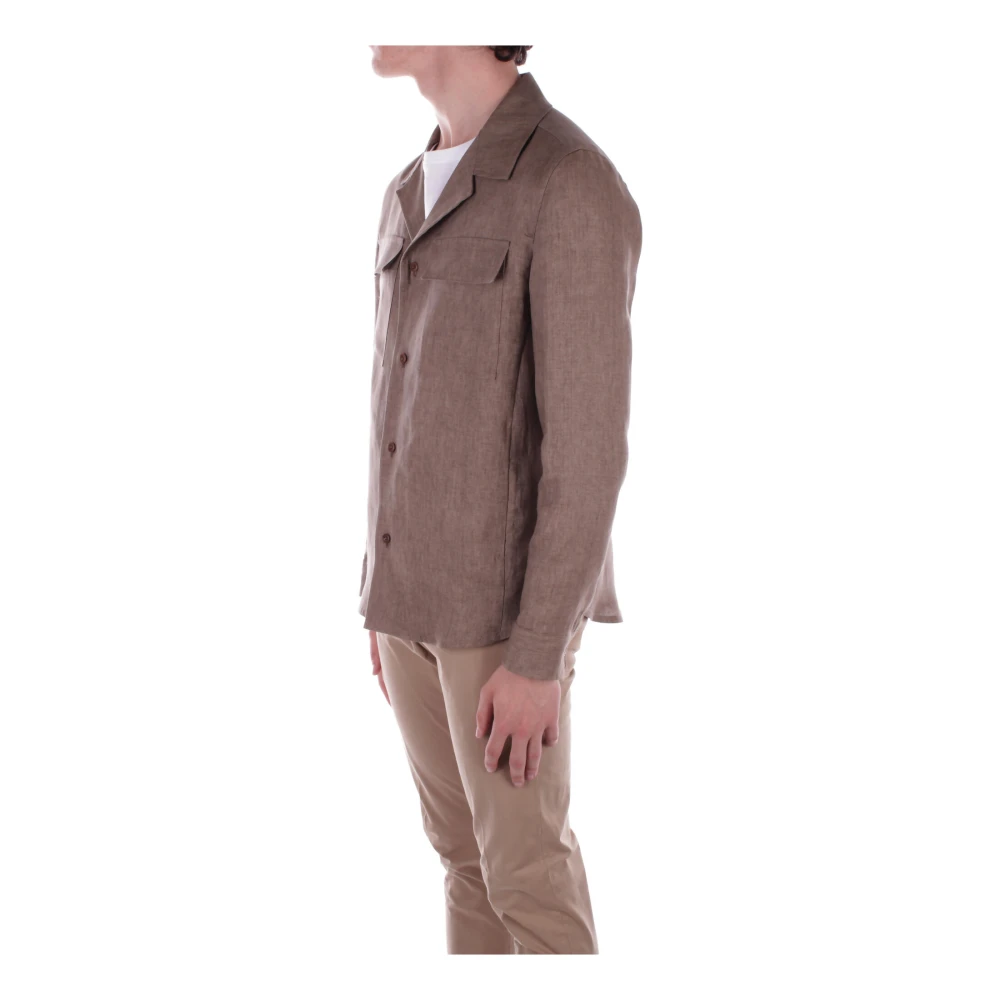 Briglia Knoopsluiting Jas Brown Heren
