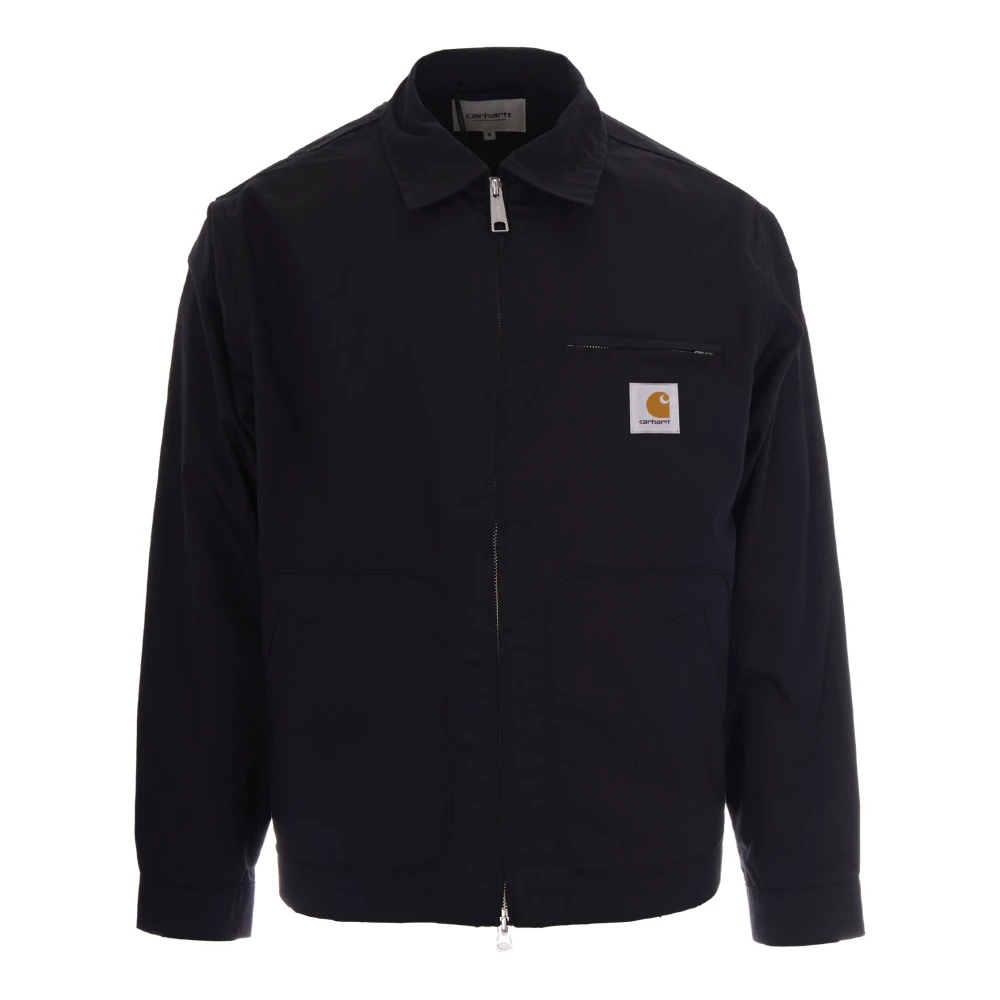 Carhartt Wip Men's Black Light Jackets, M, Light Jackets
