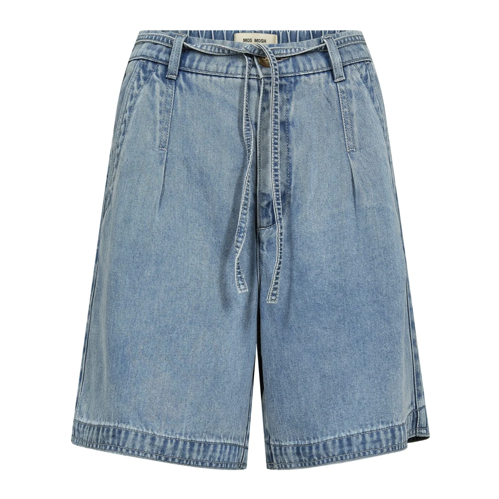 Mos Mosh Blue Mmmathilde Denim Shorts - Female - Denim Shorts - W29 - Shorts