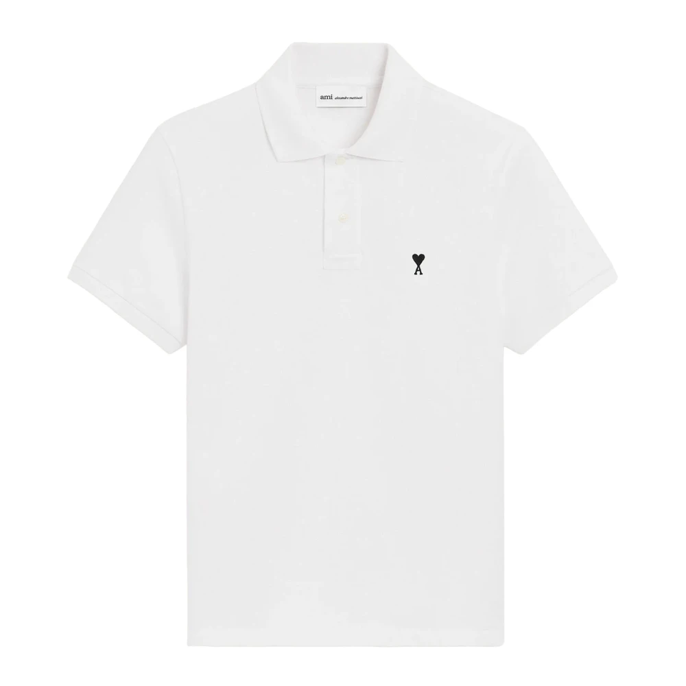 Ami Paris Uomo Bianco Top, M, New,