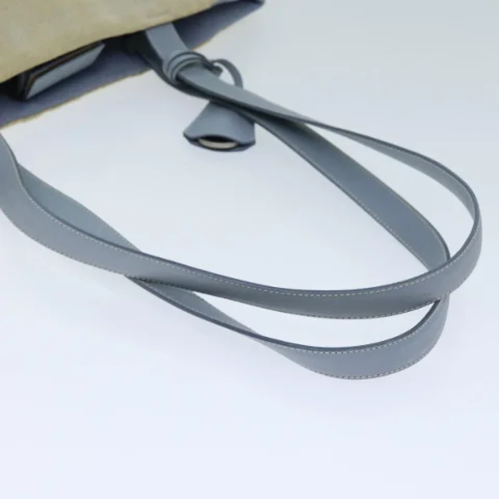 Prada Vintage Pre-owned Canvas totes Beige Dames