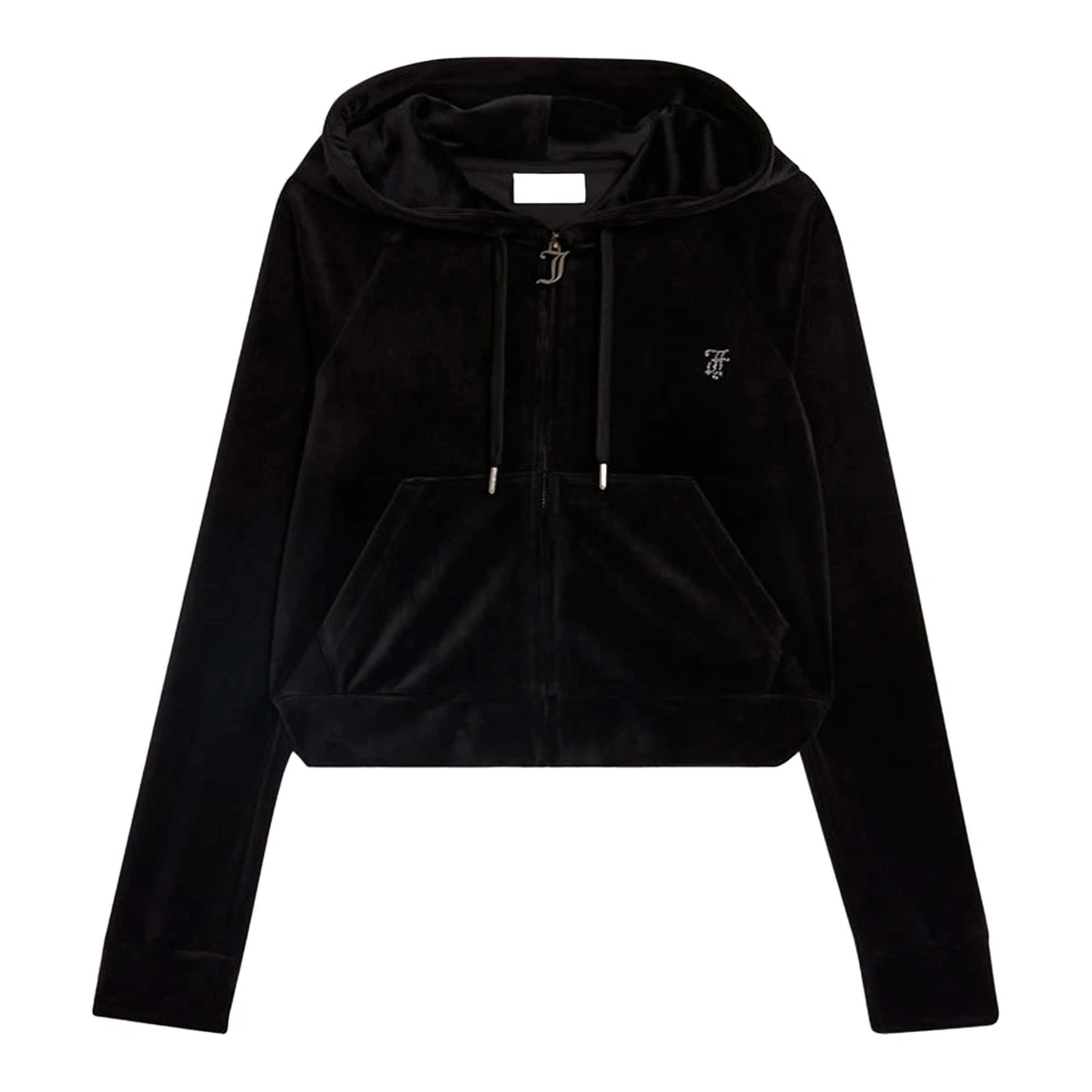 Juicy Couture Madison Hoodie Svart Damtröja Black, Herr