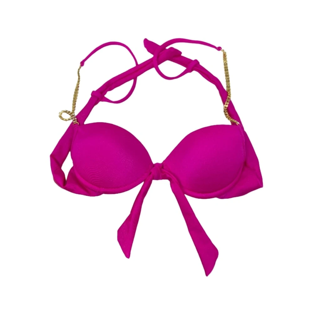 Chiara Ferragni Collection Stijlvolle Bikini Top Pink Dames