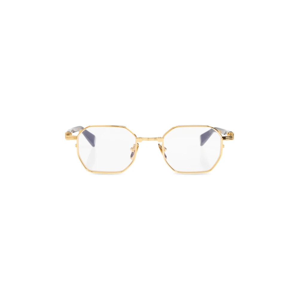 Balmain Bpx166 A Optical Frame Yellow Unisex