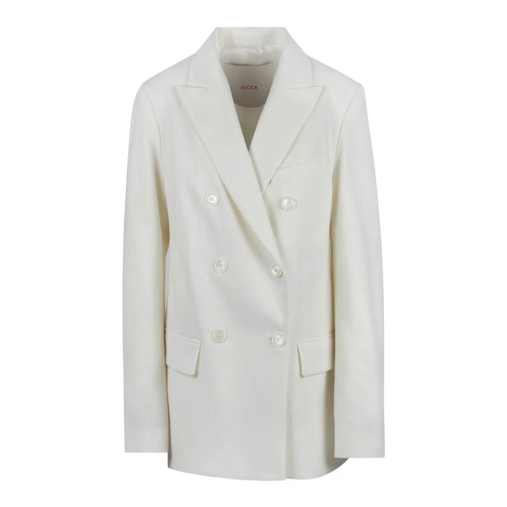 Jucca Stijlvolle Jas White Dames