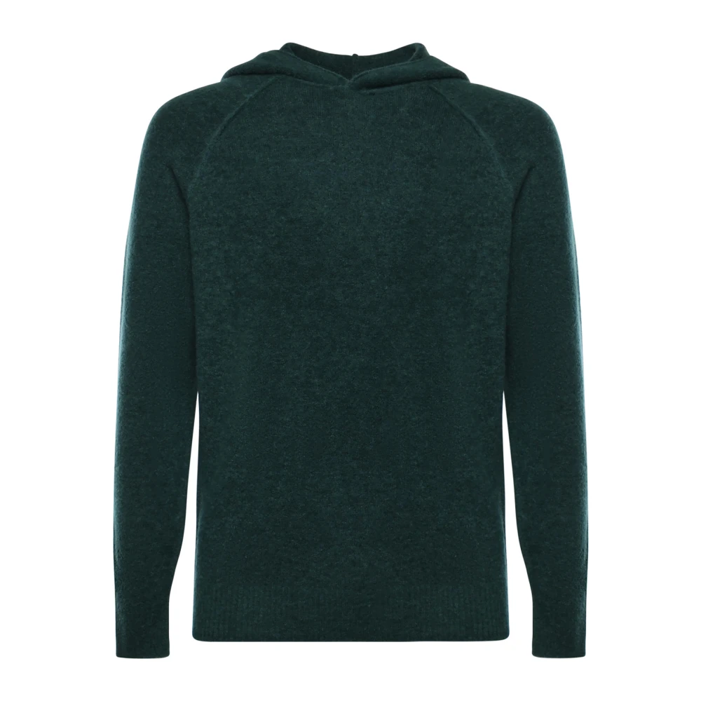 Mc2 Saint Barth Men's Green Round-Neck Knitwear