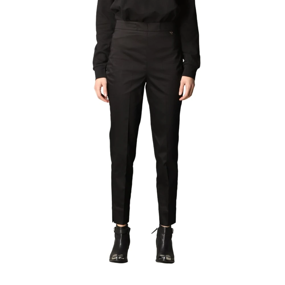 Twinset Broek Black Dames