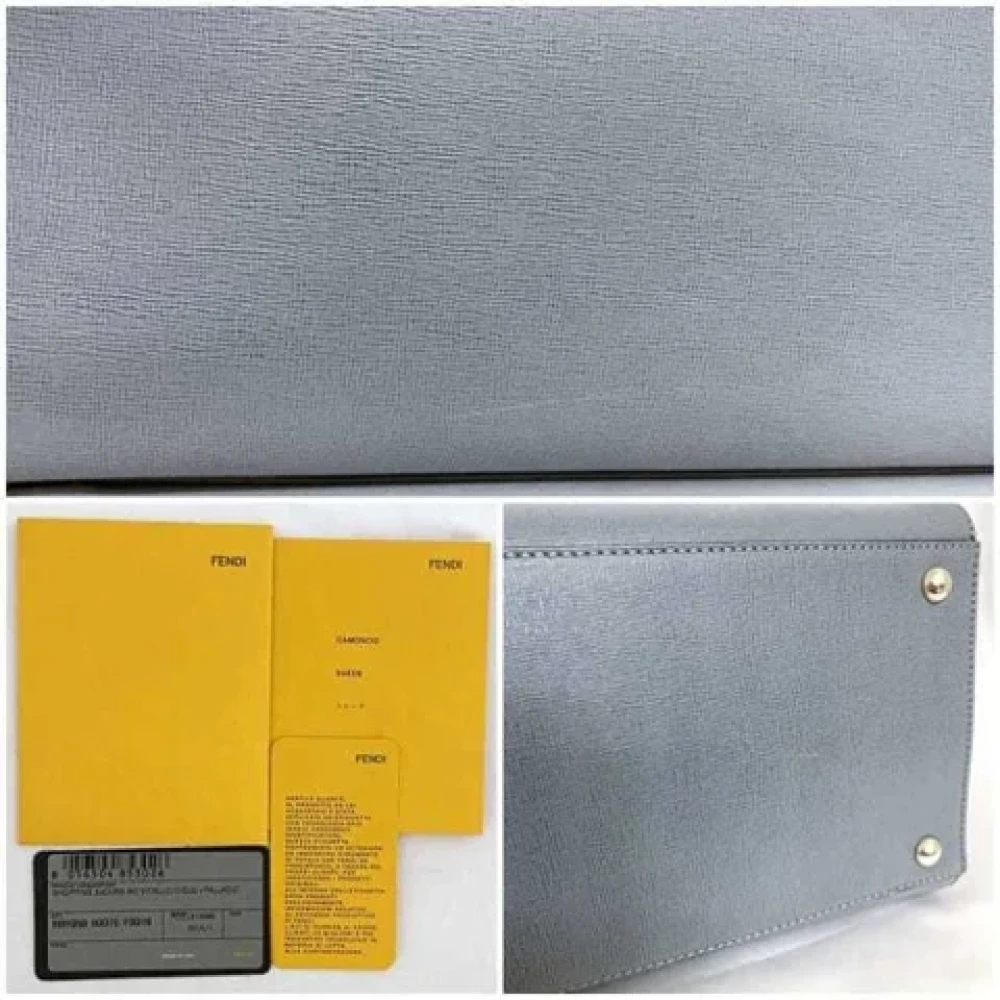 Fendi Vintage Pre-owned Leather totes Blue Dames