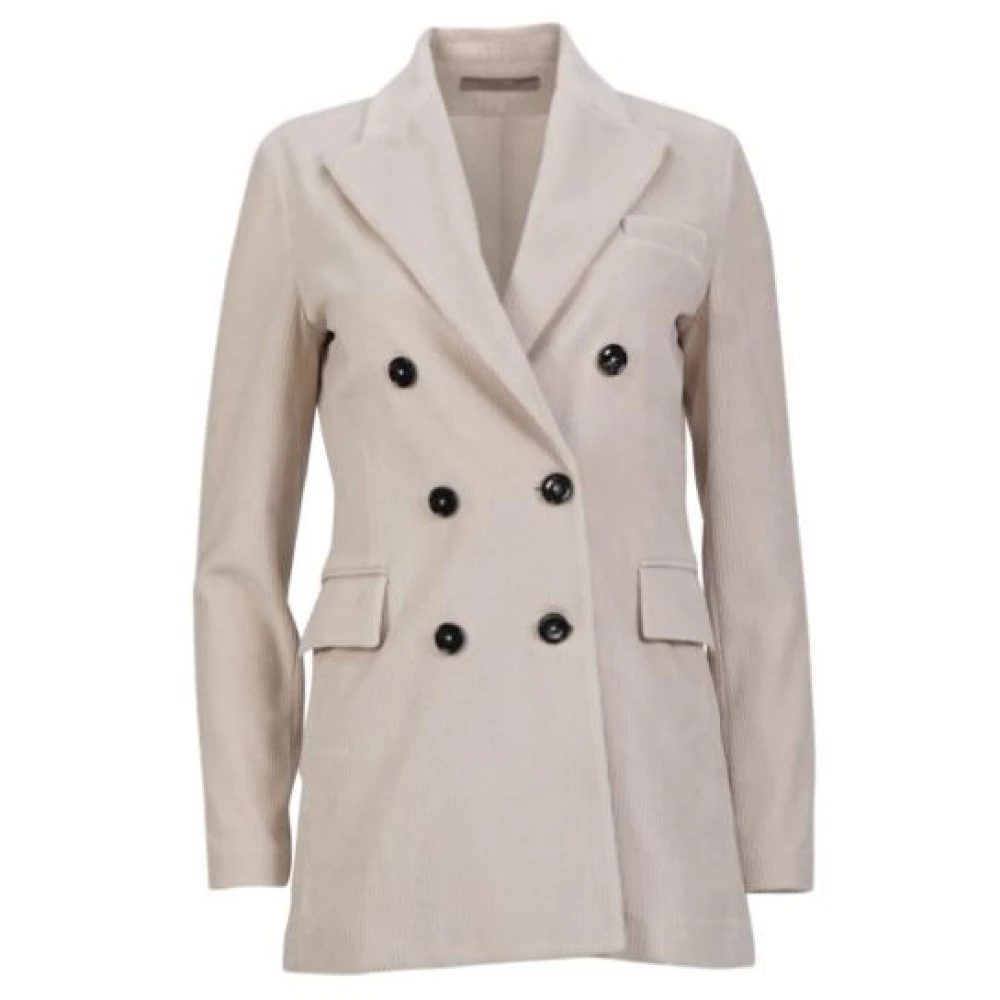 Circolo 1901 Stijlvolle Jassen Collectie Beige Dames